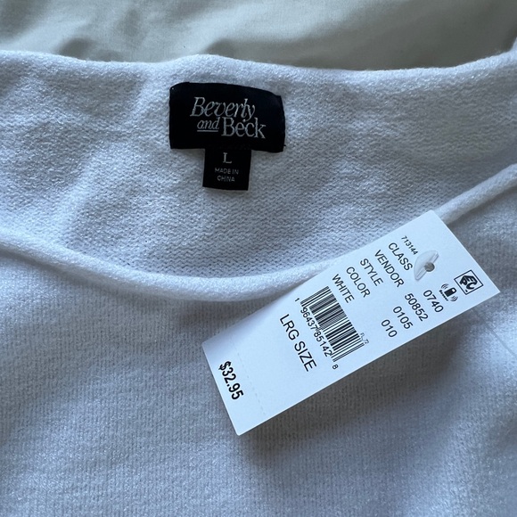 PacSun Wide Neck Flare Sleeves Sweater - Picture 5 of 5